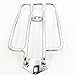Produktbild Motorrad Chrom Stahl Standard hinten Fender Rack vergoldet Gepäck Ablage für Solo Sitz für HD Harley 2004 und neuer XL Sporster siehe Bild für Detail Messung