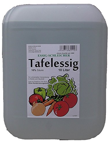 Preisvergleich Produktbild Tafelessig 10%, 10 Liter