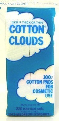 Cotton Clouds 220S Rainbow (100% Cotton Cosmetic Pads)