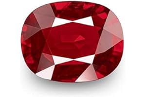 RRVGEM 3.50 Carat Certified Unheated Untreatet Natural Burma Ruby Manik Stone Certified Natural Loose Gemstone{Lab - Teseted}, Loose Gemstone, Ruby