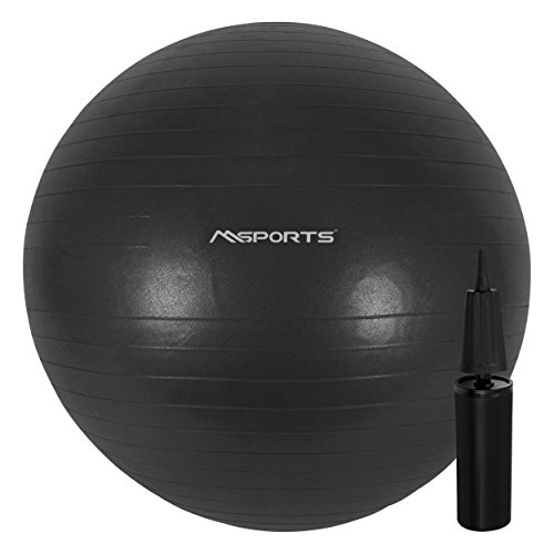 Gymnastikball inkl. Pumpe 55 cm – 105 cm Sitzball – Fitnessball - 5