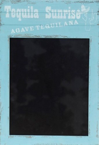 Nostalgische Holz-Kreide-Tafel – Schultafel – Kreidetafel – Memoboard – Notiztafel – Wandtafel – Küchentafel – Antik Look – Memotafel, Farbe:Grün - 2