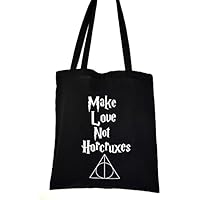 RUCKSACK oder JUTEBEUTEL Make Love Not Horcruxes