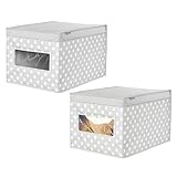PRÁCTICO ALMACENAJE: Estas cajas de almacenaje son perfectas para organizar ropa de bebé. Pueden usarse como organizadores de juguetes o para guardar mantas y mantener todo protegido.