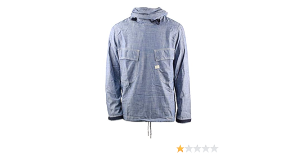 chambray pw hooded jacket
