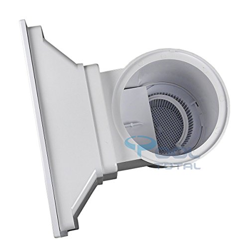 Breitmaul Einbauskimmer-Komplett-Set inkl. BLENDE – Pool Oberflächenskimmer Skimmer - 2