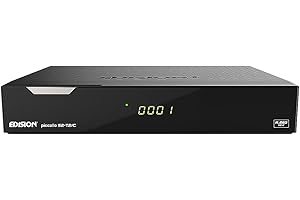 Edision argus piccollo 3in1 plus CI HD Triple Receiver(DVB-S2, DVB-C, DVB-T) schwarz