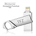 Produktbild i Flash Drive 16GB USB Memory Stick [Apple MFi Zertifiziert] TFZ Lightning Connector Externer Speicher Flash Laufwerk Schlüsselanhänger mit Passwortschutz für iPhone iPad iPod Mac Laptop PC