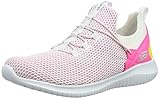  Skechers Ultra Flex-More Tranquility, Zapatillas para Mujer, Blanco (White Multi Wmlt), 39.5 EU