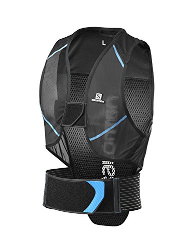 Salomon-Kinder-Flexcell-Junior-Rckenprotektor-SchwarzRot-XL