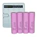 Produktbild Samsung ICR18650-26F_4B 18650 Li-Ion inkl. AccuPower Aufbewahrungsbox (4 Stk. Akkus, 2600mAh)