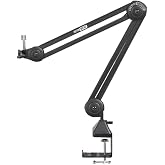 Hepa Merz N-PRO33 High Quality Studio Type Desk Microphone Stand Stand Stand Stand (33x33 cm)