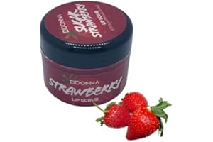 Mercury Snc Scrub Labbra alla FRAGOLA 20g - Lip Scrub alla Frutta - Scrub Labbra esfoliante Delicato