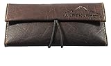 Tabaktasche Leder Braun Alpenleder "Havanna"