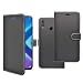 Produktbild Honor 8x Markenlos Schwarze Geldbörse Flip Schutzhülle