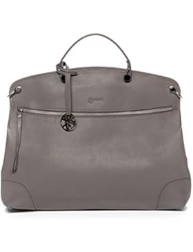 BACCINI® Handtasche mit Schultergurt NOEMI - Damen Umhängetasche groß Ledertasche - Henkeltasche Damentasche echt...