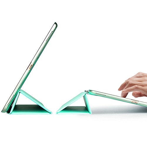 iPad Pro 12.9 (2015 Moell) Hülle, ESR® Yippee Series Auto aufwachen/Schlaf Funktion Ledertasche mit durchschaubar Rückseite Abdeckung Leichtgewicht Anti-Kratzer Schutzhülle für iPad Pro 12.9 Zoll (Mint Grün) - 2