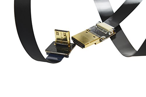 Neue schwarze FPV HDMI Kabel Mini Schnittstelle zu Standard-Schnittstelle für 5D3 5D2 GH3 GH2 5N 5T 5R 7N 50CM