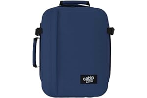 Cabinzero Uniseks Classic Plecak Turystyczny, Granatowy, 29,5x39x20 cm