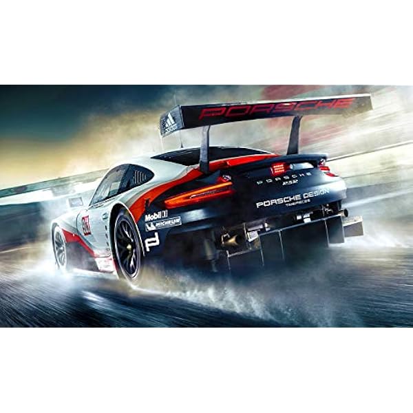 p Motorsport Porsche 911 Rsr Racing Xxl One Piece Not Sections Over 1 Meter Wide Poster Uk Seller Same Day Shipping Amazon Co Uk Home Kitchen