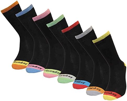 Rozgul 7 Days Pack Mens Anti Bacterial Sock With Lycra Christmas Socks
