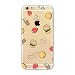 Produktbild iPhone 6 Plus / 6S Plus 5.5 Shell Tasche Handy Hülle transparent Bumper TPU Silikon Silikontasche Fall-Abdeckung Crystal Huelle Wallet Handyhülle Case weich Schutzhülle anti fall Anti-Rutsch Handytasche Etui JINCHANGWU Hamburg Cola Erdbeere