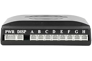 CARALL Repuesto solo centralita 8 sensores de aparcamiento zumbador.