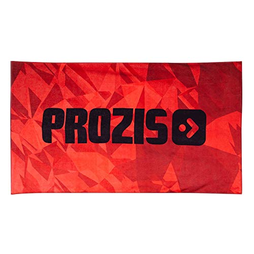 Preisvergleich Produktbild PROZIS Riesen-Strandhandtuch - Polyhedron - Rot - Single Size