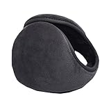 Ear Warmers Men And Women Soft Plush Winter Earmuff, Gray