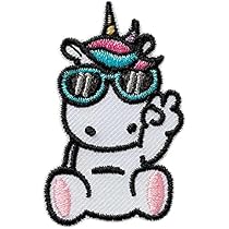 „Make Unicorns Great Again“ Bügelpatch – Witziger Aufnäher Für Jacken, Rucksäcke & Mehr
