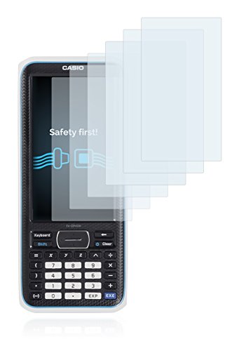 6x Savvies Displayschutzfolie für Casio FX-CP400 ClassPad II Folie Schutzfolie Displayfolie – Klar - 2
