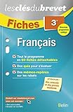 Clés du brevet fiches français 3e 2016