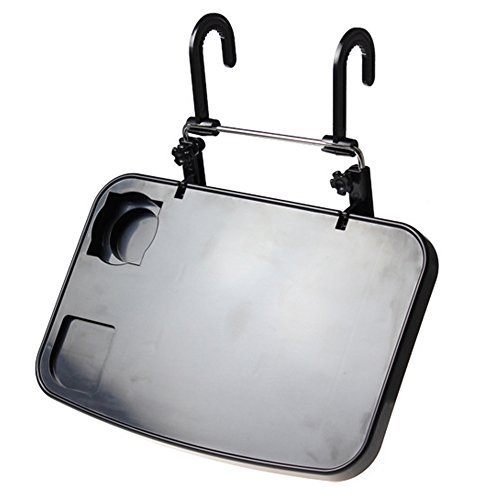 Saflyse Auto Laptop Klapptisch Tischhalterung Autohalter für Auto Rücksitz Kopfstütze und Lenker - 3