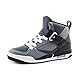 Produktbild Stylische Unisex Damen Herren Low High Top Sneaker Basketball Sport Freizeit Schuhe Grau/Schwarz 41