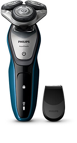 Philips S5420/06 Series 5000 Aqua Touch Electric Shaver with Smart Click Precision Trimmer