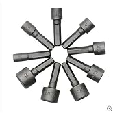 9 Par&ccedil;a Manyetik Somun Adapt&ouml;r Seti, Elektrikli Matkap i&ccedil;in Lokma Ucu, 5 mm-13 mm Arası Metal ve Ahşap İşleri, Otomotiv Bakım