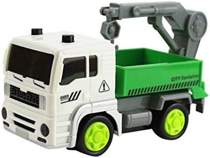 NEEDRA Sanitation Car Toys Truck Imaginative Play Toy for Improving Fine Toys for Kids (B)