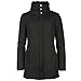 Womens Only Womens Marge Padded Coat in Black - 8