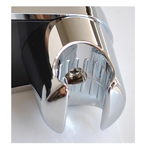 MagiDeal Modern Chrome Handbrause Halterung Brausehalter Duschkopfhalter Bad Wand Montiert-360 ° Drehbar - 5