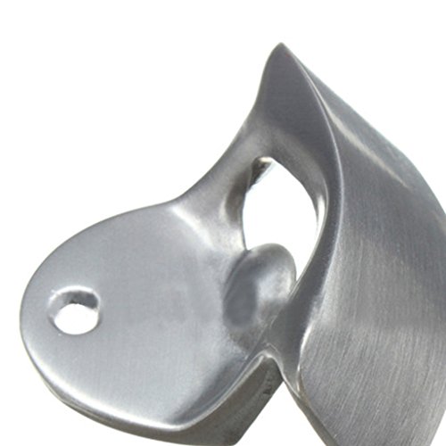 Gazechimp Retro-Wand Flaschenöffner Rostfreier aus hochwertiger Edelstahl - 4