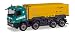 Produktbild Herpa 310376 Mercedes Benz Actros M Schmitz Absetzkipper-LKW Weber/Stuttgart 21" (In Kooperation mit Märklin), Mehrfarbig