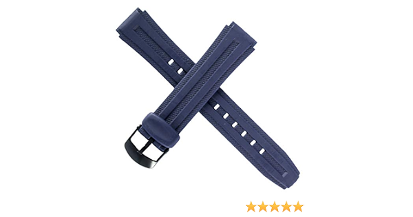 Casio Watch Strap Resin Band Dark Blue 
