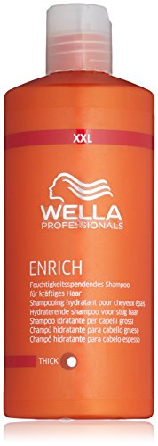 Wella Professionals ENRICH Shampoo THICK für kräftiges Haar (500 ml XXL Sondergröße)