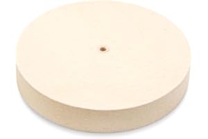 The Felt Store - Disco de pulido de fieltro, diam.: 150 mm, espesor: 20 mm