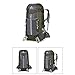 Produktbild Bergsteigen-Rucksack, 45L Nylongewebe Bequeme Externe Usb-Schnittstelle Cursor Umkehren Rettungsschwimmerpfeife Anwendbar Bergsteigen Zu Fuß Reisen Sporttasche Im Freien Extreme Herausforderung,Green