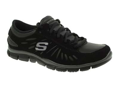 black trainers women amazon