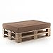 Produktbild Farbvielfalt Palettensofa Palettenpolster Kissen Sofa Couch Polster Indoor Outdoor (Sitzkissen, Taupe)