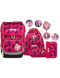 Ergobag cubo, ergonomischer Schulrucksack, Set 5-teilig, 19 Liter, 1.100 g