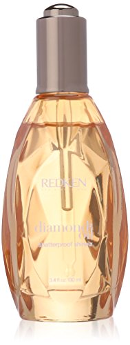 Redken Diamond Oil Shatterproof Shine - hair oils (Damaged hair, Strengthening, Apricot oil, Camelina oil, Coriander oil, Less is more. You can always add additional drops if needed.)
