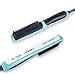 KINGDOMCARES Ionic Hair Straightener Brush Electric Ceramic Heating Straightening Brush Anti-Scald & Anti-Static Hair Brush for Frizzy Hair (Environment protecting , Fast Heating, Adjustable Temperature, LCD and Auto Lock)